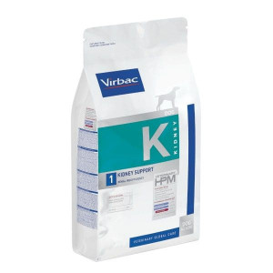 VIRBAC HPM DOG KIDNEY SUPPORT 1 sausā suņu barība 12kg